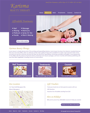 Web Design by Paperback for this project | Design: #1031207