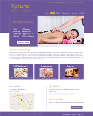 Web Design by Paperback for this project | Design: #1037729