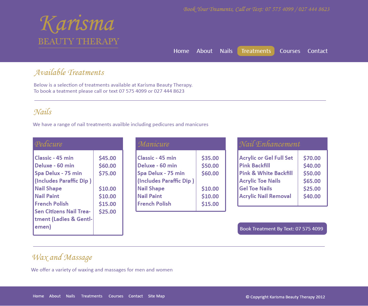 Web Design by Paperback for this project | Design #1037822