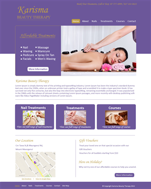 Web Design by Paperback for this project | Design #1060494