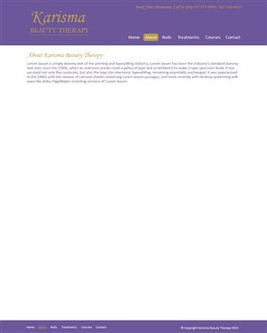 Web Design by Paperback for this project | Design: #1069304