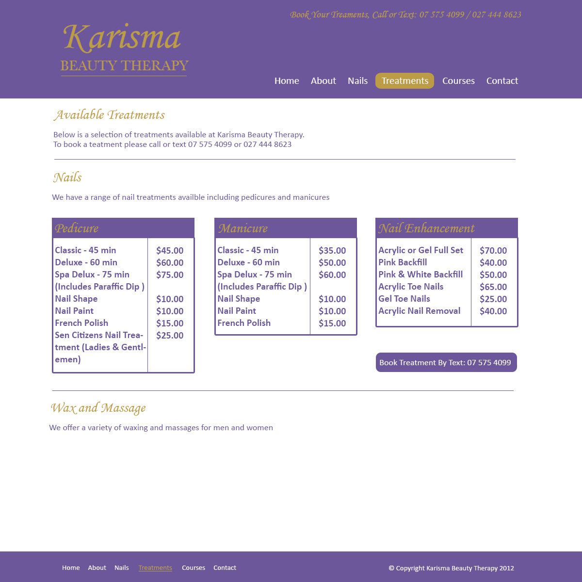 Web Design by Paperback for this project | Design #1069311