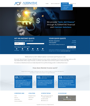 Web-Design von Hashim Creetto für dieses Projekt | Design: #3850597