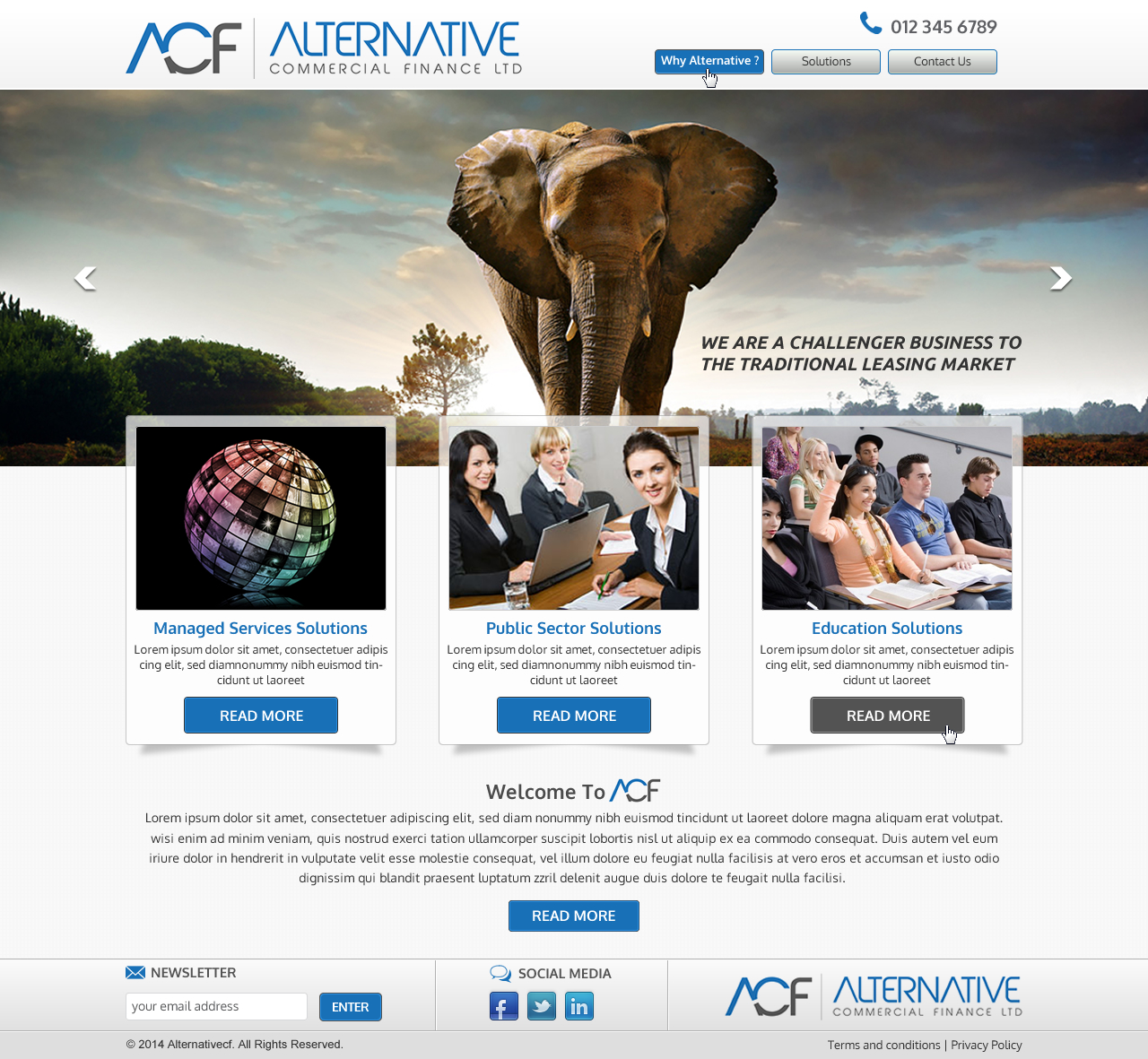 Web Design by Sbss for this project | Design #3856441