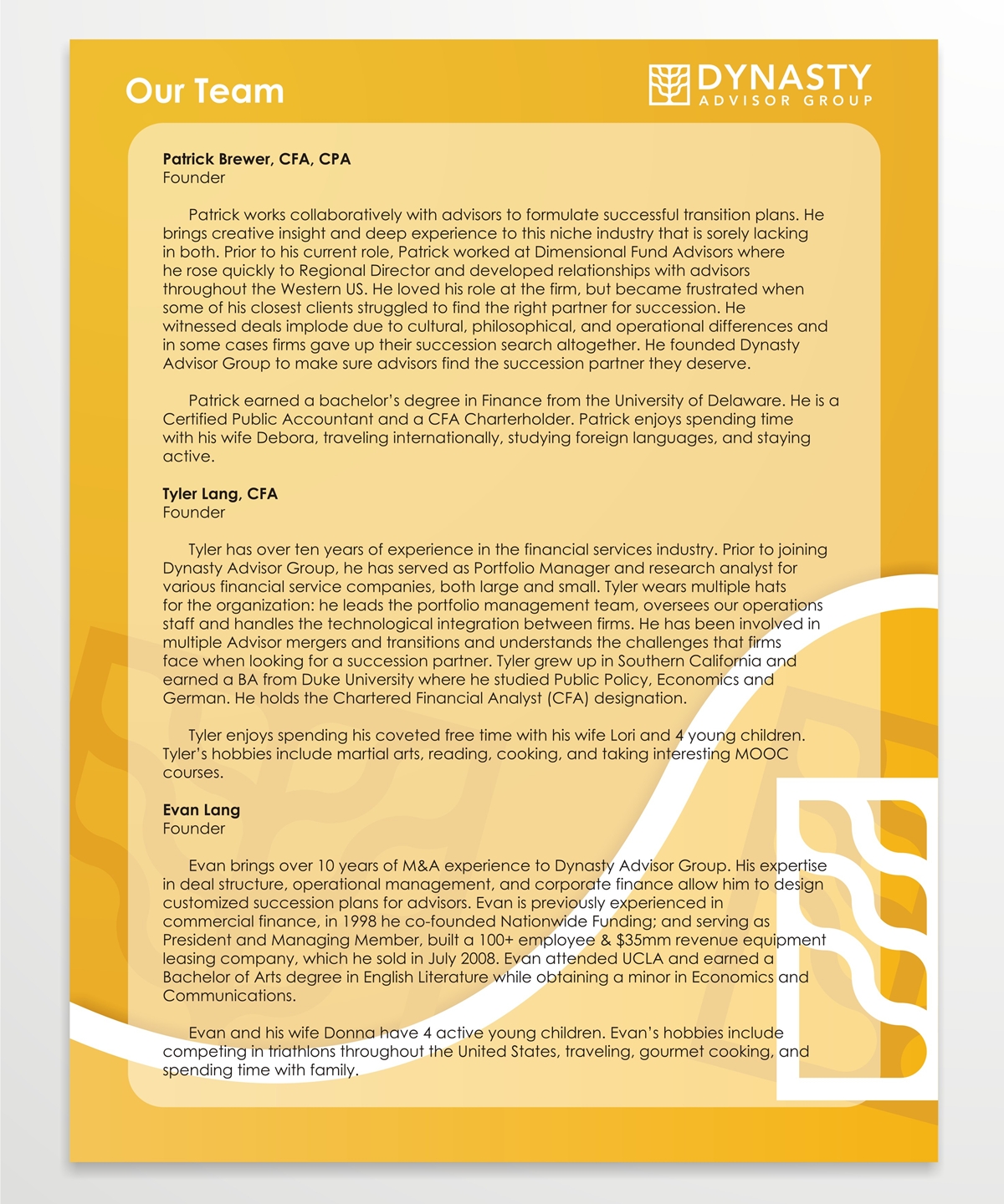 Brochure Design by PYN-Project for this project | Design #3865836