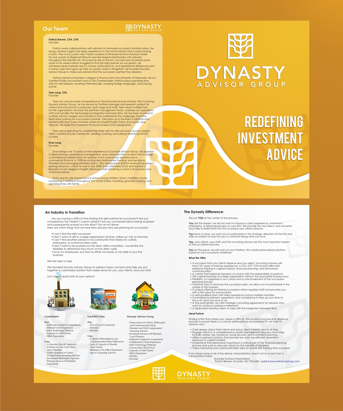 Brochure Design by PYN-Project for this project | Design #3865854