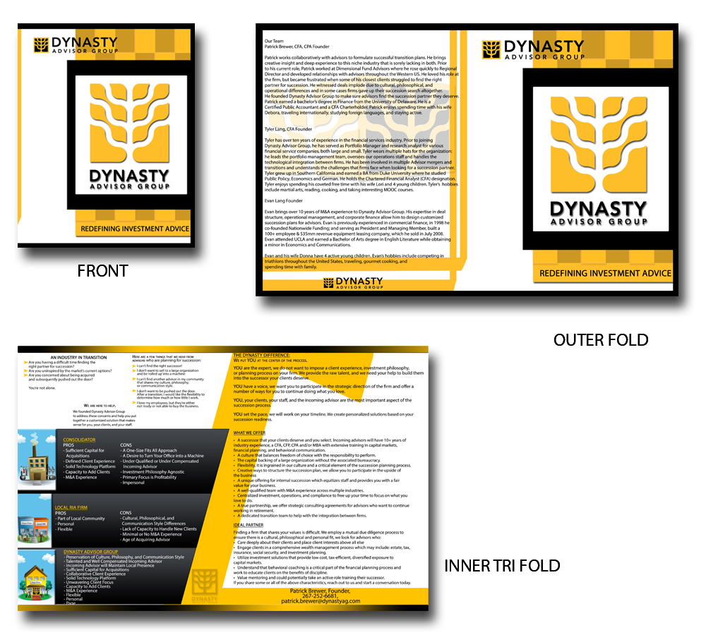 Brochure Design by Prechezy for this project | Design #3834624