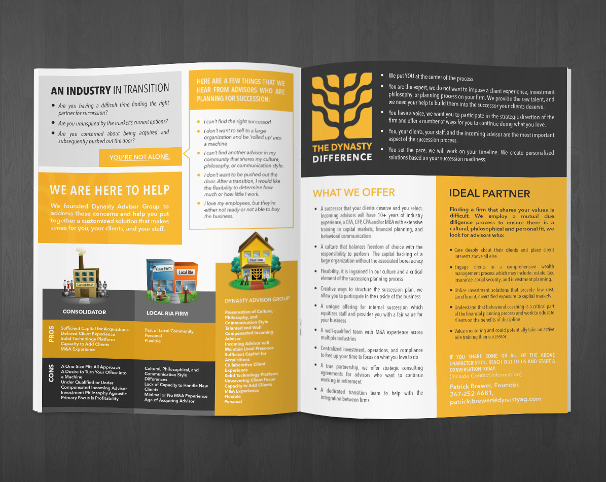 Brochure Design by Deip designs for this project | Design #3925019