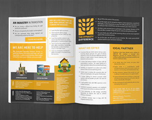 Diseño de Brochure por Deip designs para este proyecto | Diseño: #3925019