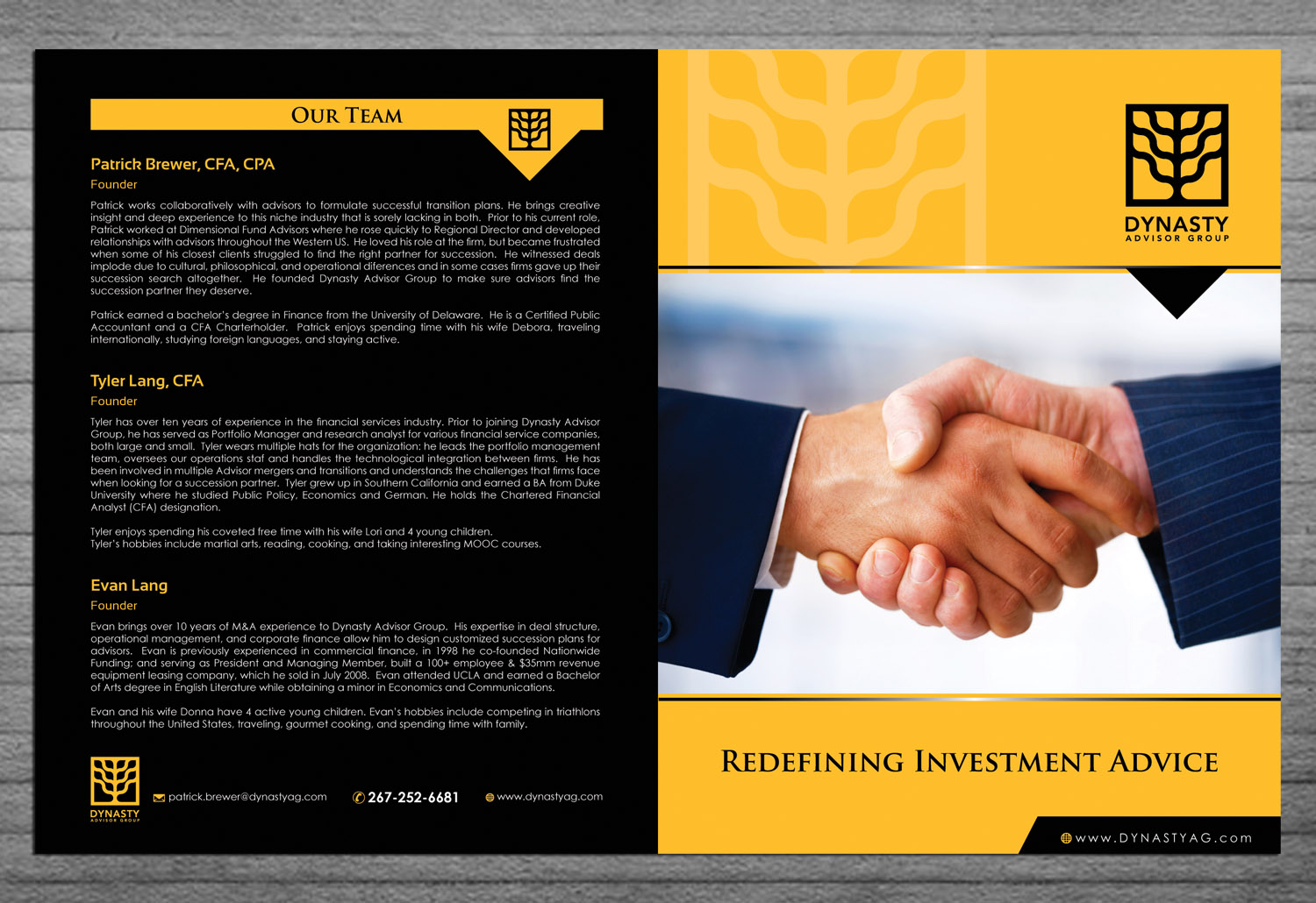 Brochure Design by Sbss for this project | Design #3850273