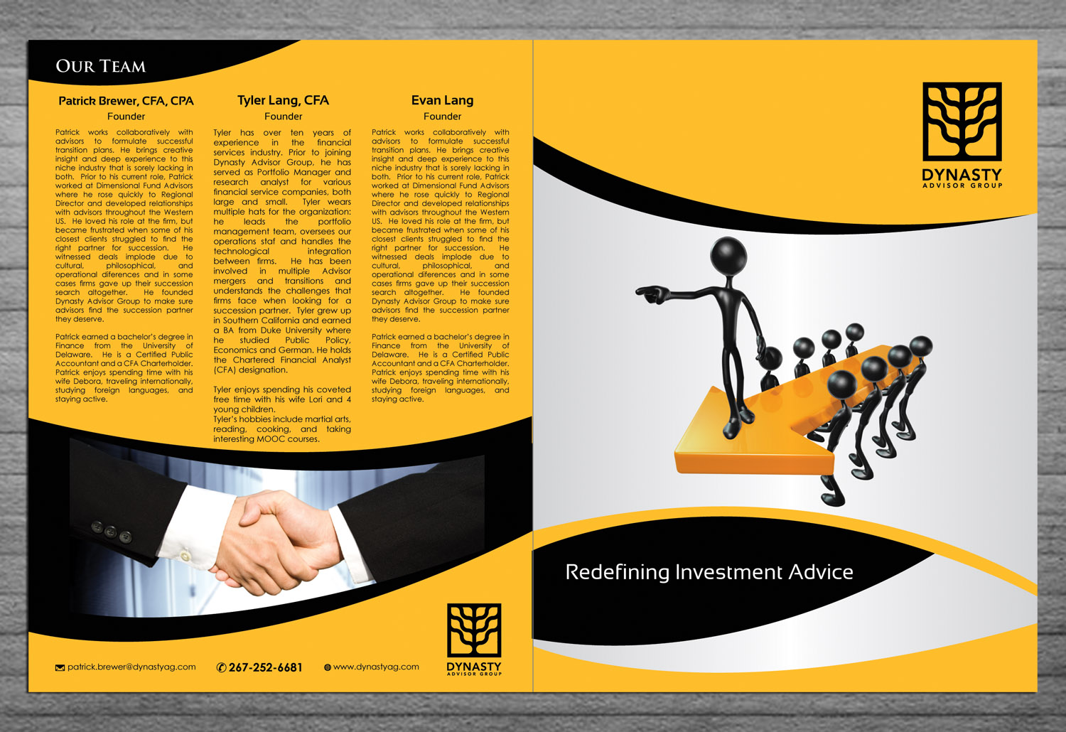 Brochure Design by Sbss for this project | Design #3850281