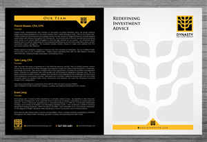 Brochure Design by Sbss for this project | Design: #3860830