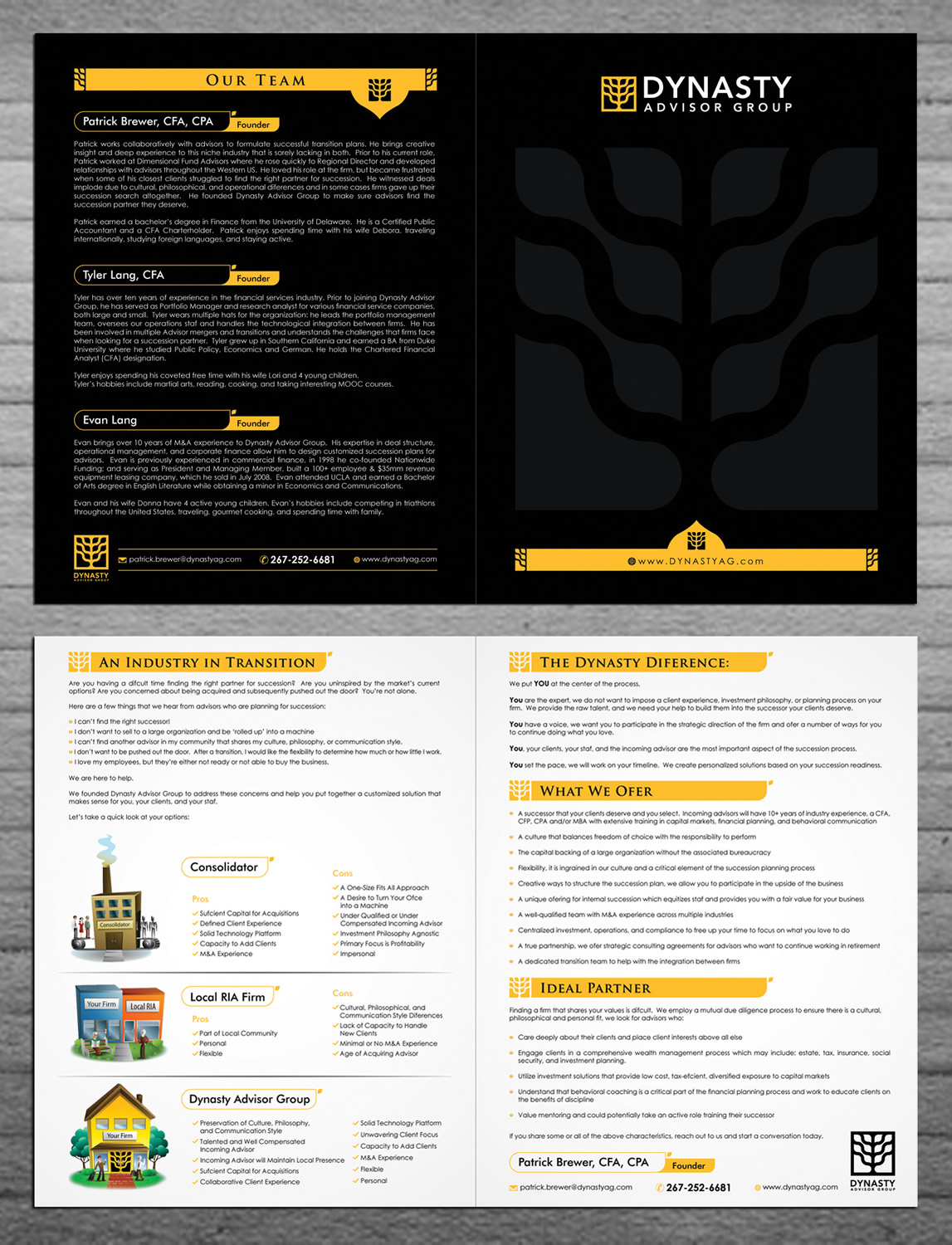 Brochure Design by Sbss for this project | Design #3893888