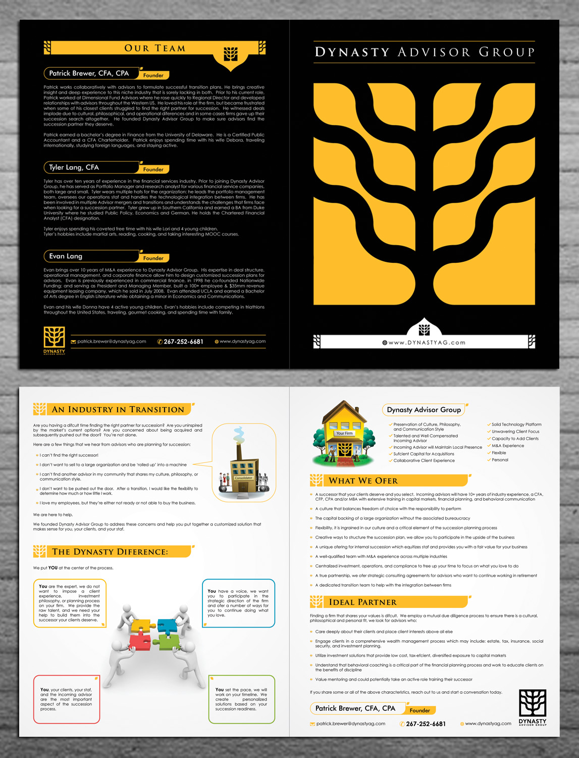 Brochure Design by Sbss for this project | Design #3919170