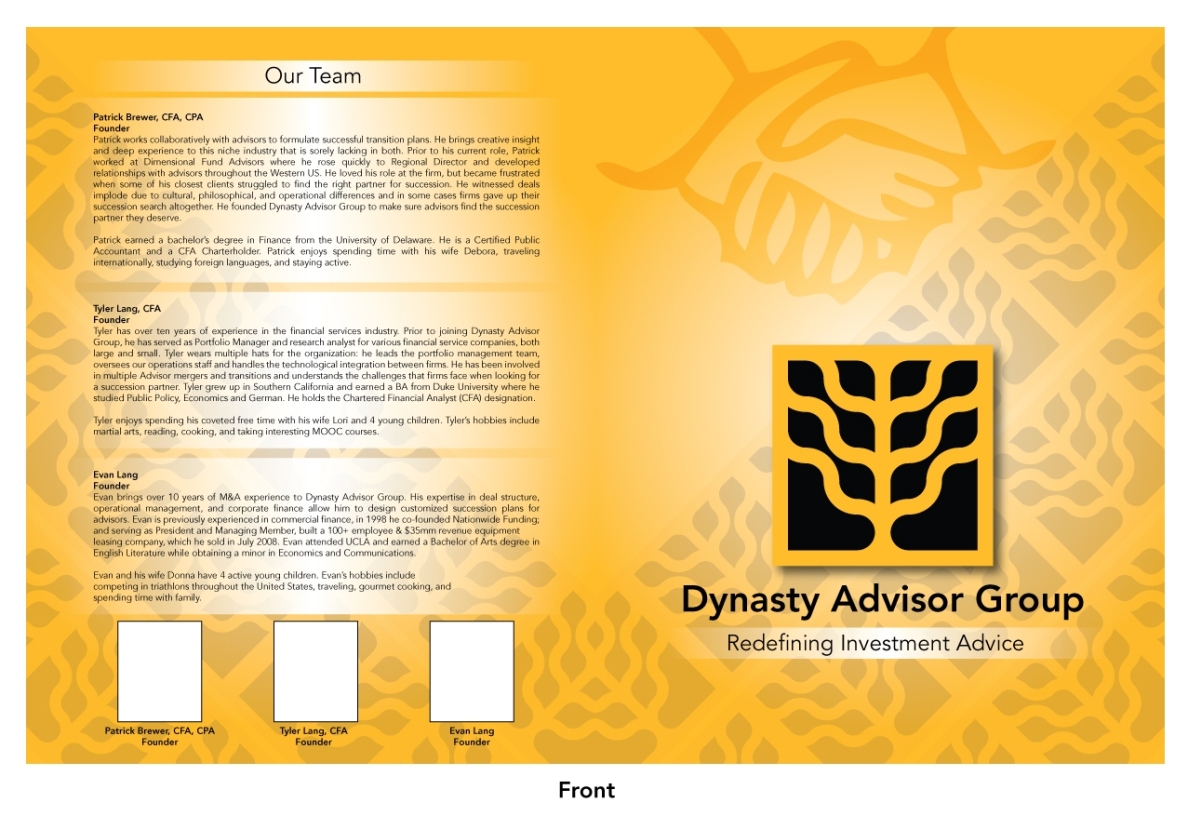 Brochure Design by Nimo_Designs for this project | Design #3940869