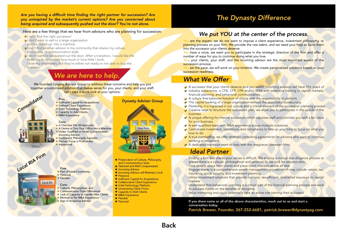 Brochure Design by Nimo_Designs for this project | Design #3940870