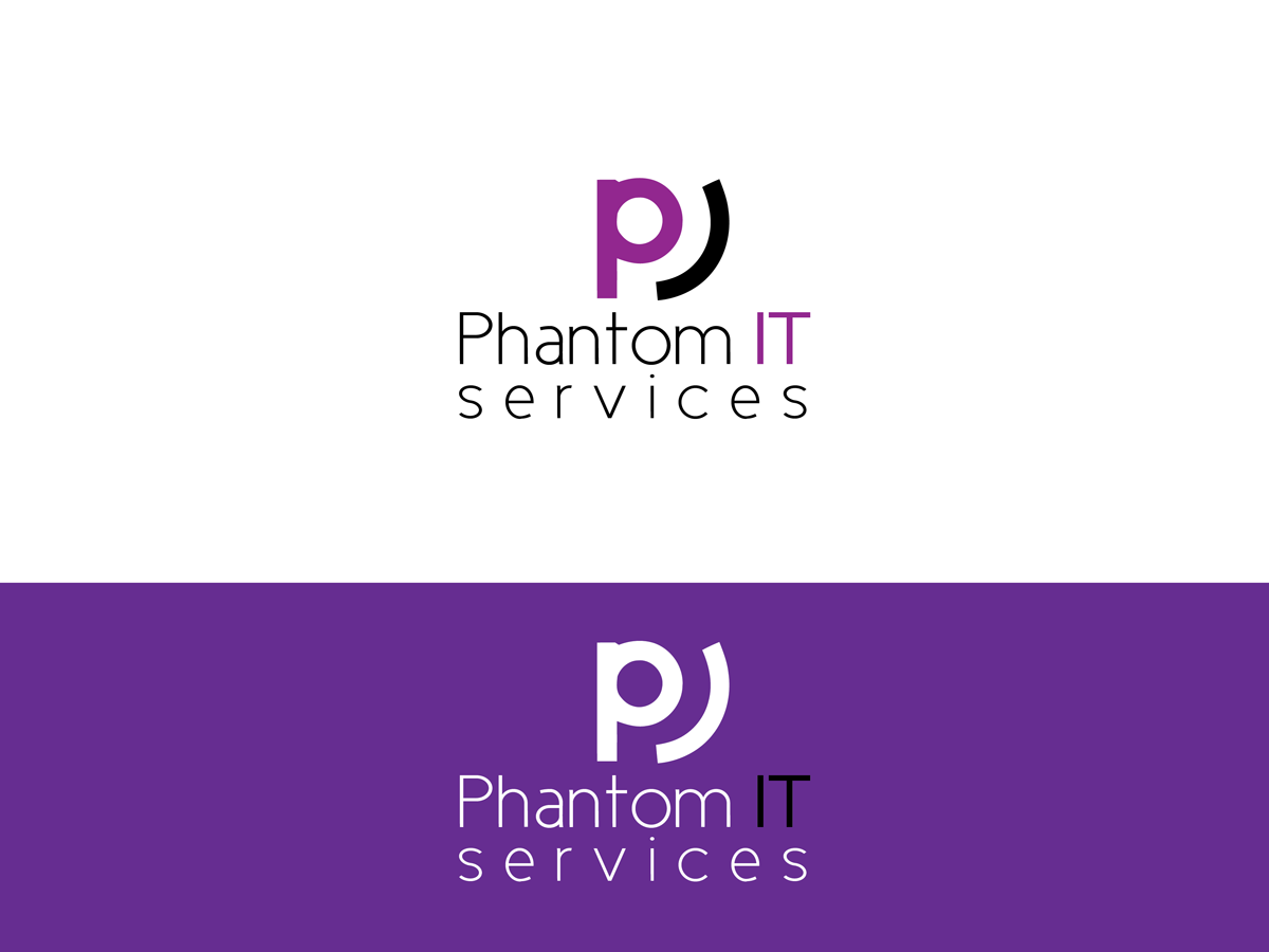 Logo Design by Ram for Phantom IT Services | Design #3853307