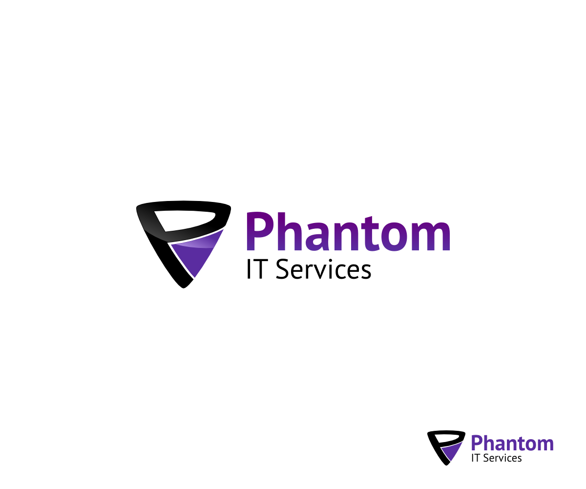 Logo Design by VGB for Phantom IT Services | Design #3842109