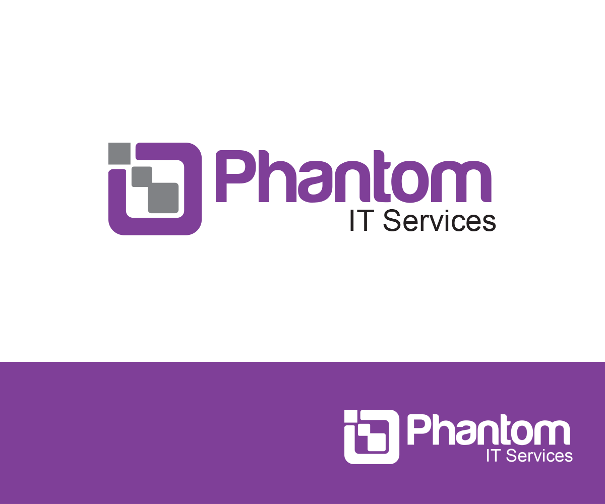 Logo Design by HeroG®APHIX for Phantom IT Services | Design #3860976