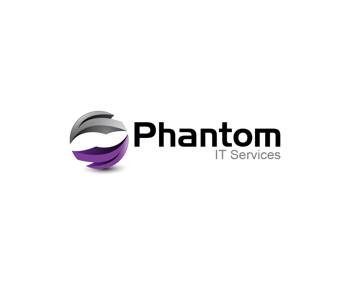 Logo Design by HeroG®APHIX for Phantom IT Services | Design #3860987