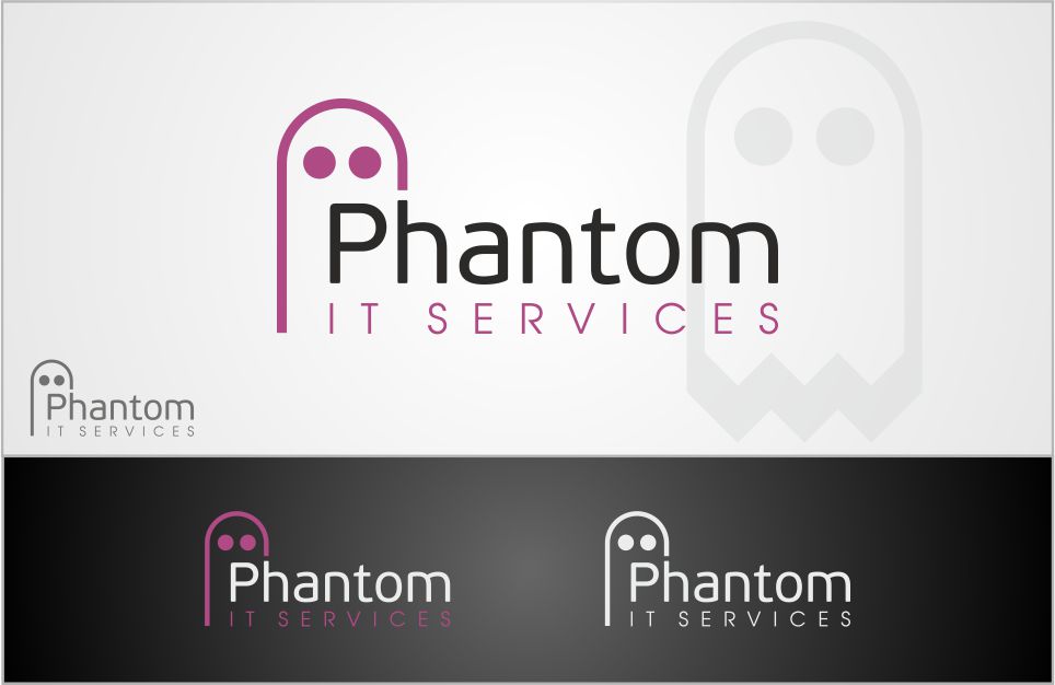 Logo Design by Matei Sergiu for Phantom IT Services | Design #3847471