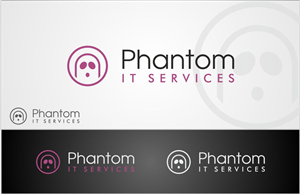 Logo Design by Matei Sergiu for Phantom IT Services | Design: #3847474