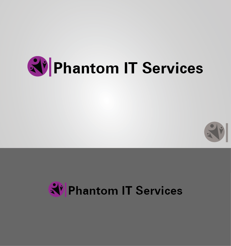 Logo Design by Z.A for Phantom IT Services | Design #3835923