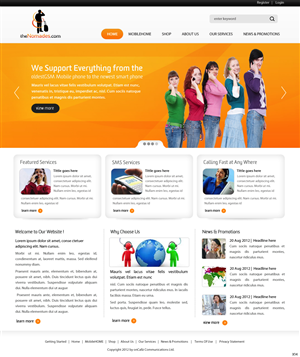 Web Design by pb for this project | Design: #1017840