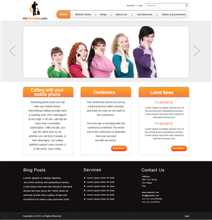 Web Design by pb for this project | Design: #1025912