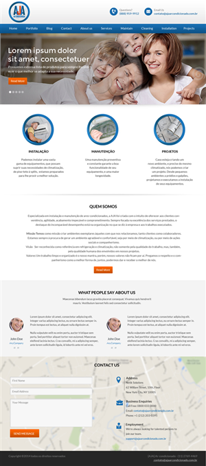Web Design by Violeta Pironkova for this project | Design: #3877377