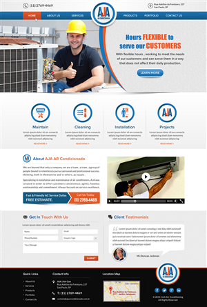 Web Design by Sbss for this project | Design: #3870922