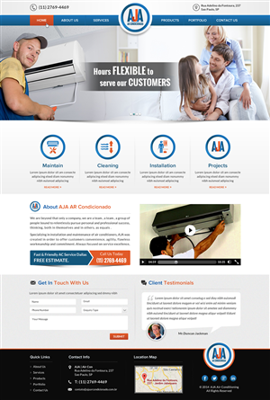 Web Design by Sbss for this project | Design: #3870926
