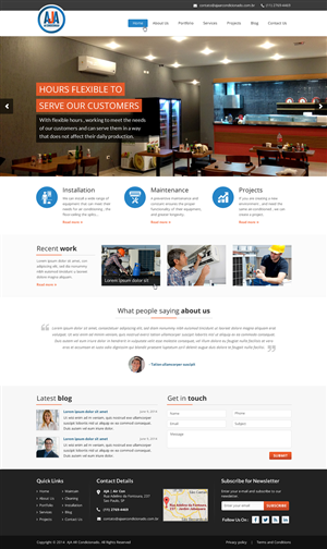 Web Design by Sbss for this project | Design: #3895673