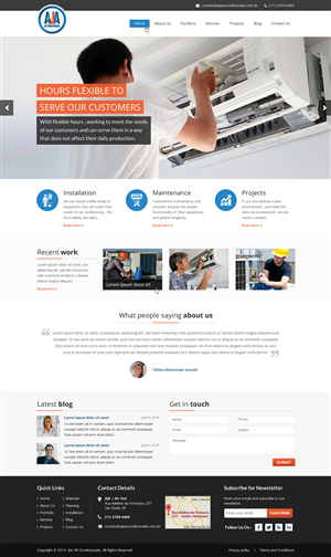Web Design by Sbss for this project | Design: #3895679