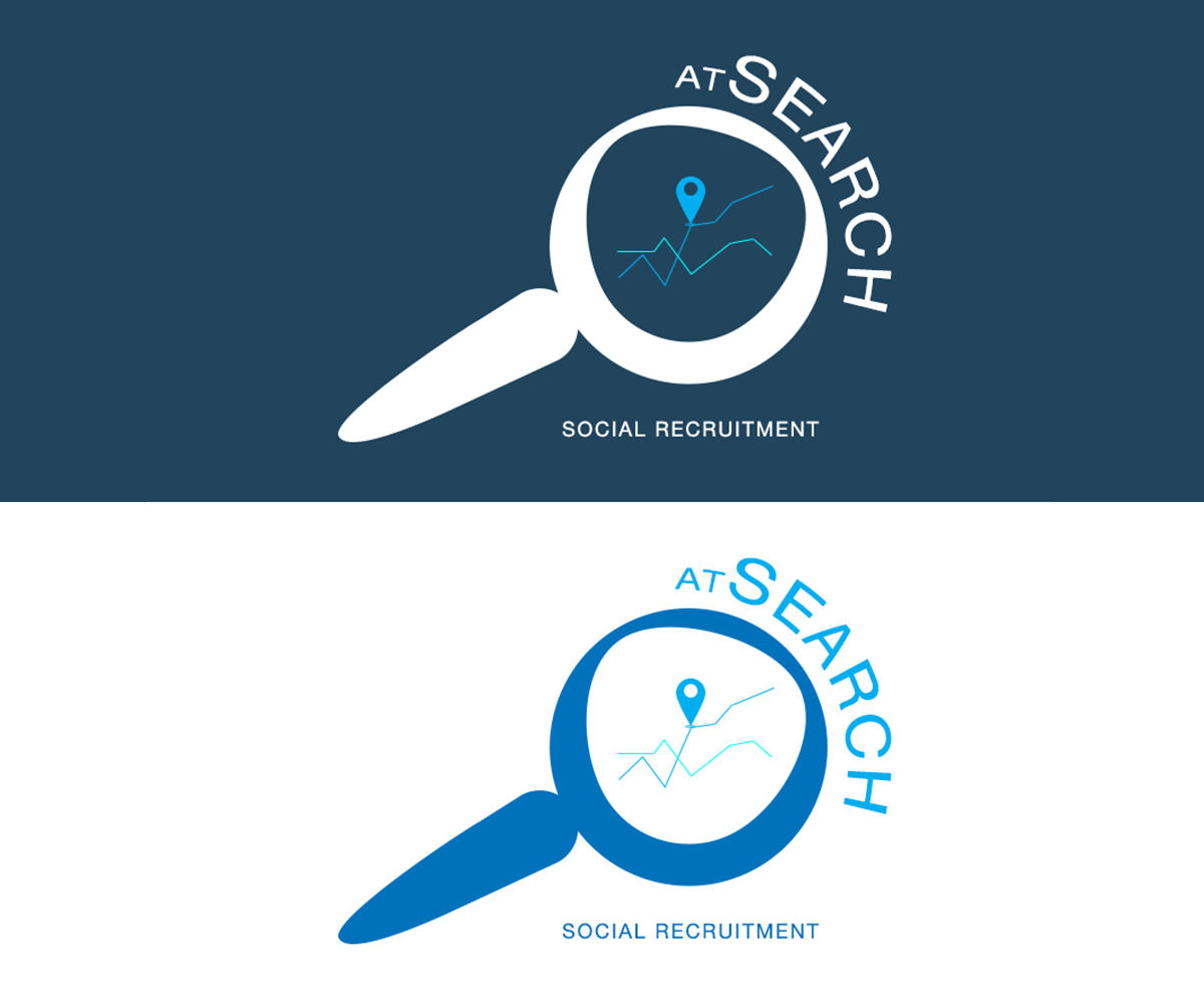 Diseño de Logo por habito digital para atsearch | Diseño #3858584