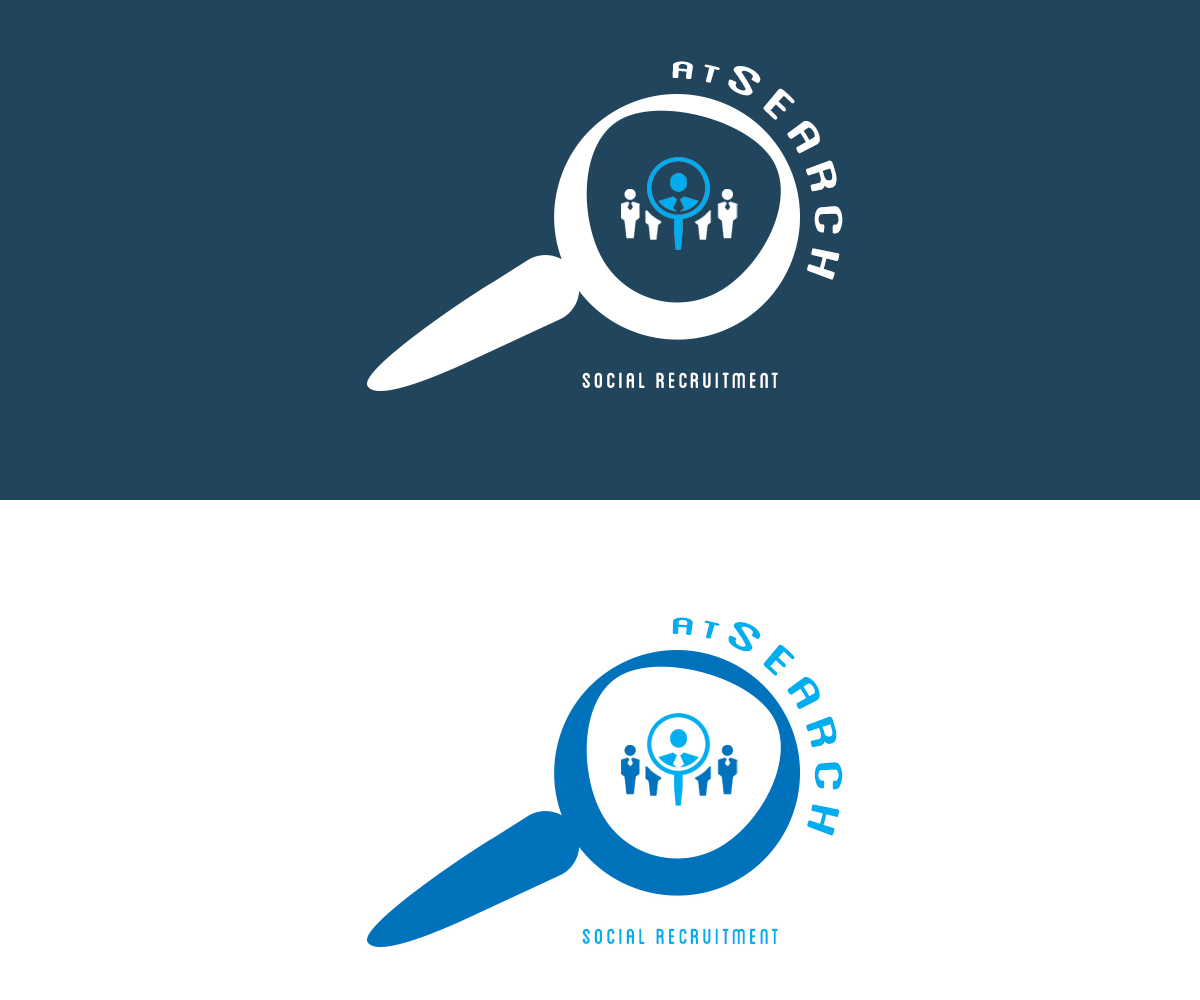 Diseño de Logo por habito digital para atsearch | Diseño #3867802