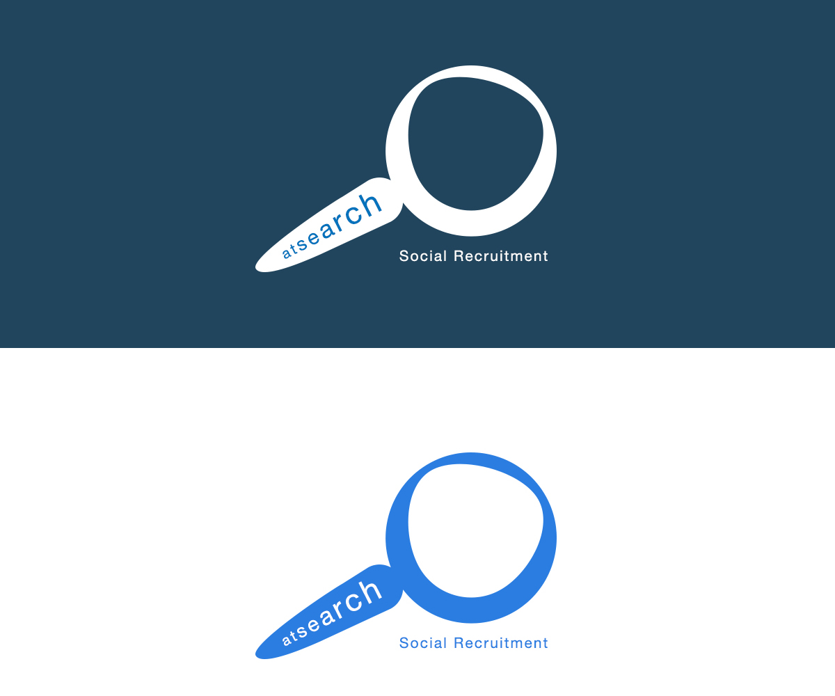 Diseño de Logo por habito digital para atsearch | Diseño #3892059