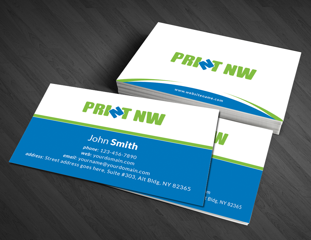 Design de Carte de Visite par  Artman pour PrintNW | Design #3858016