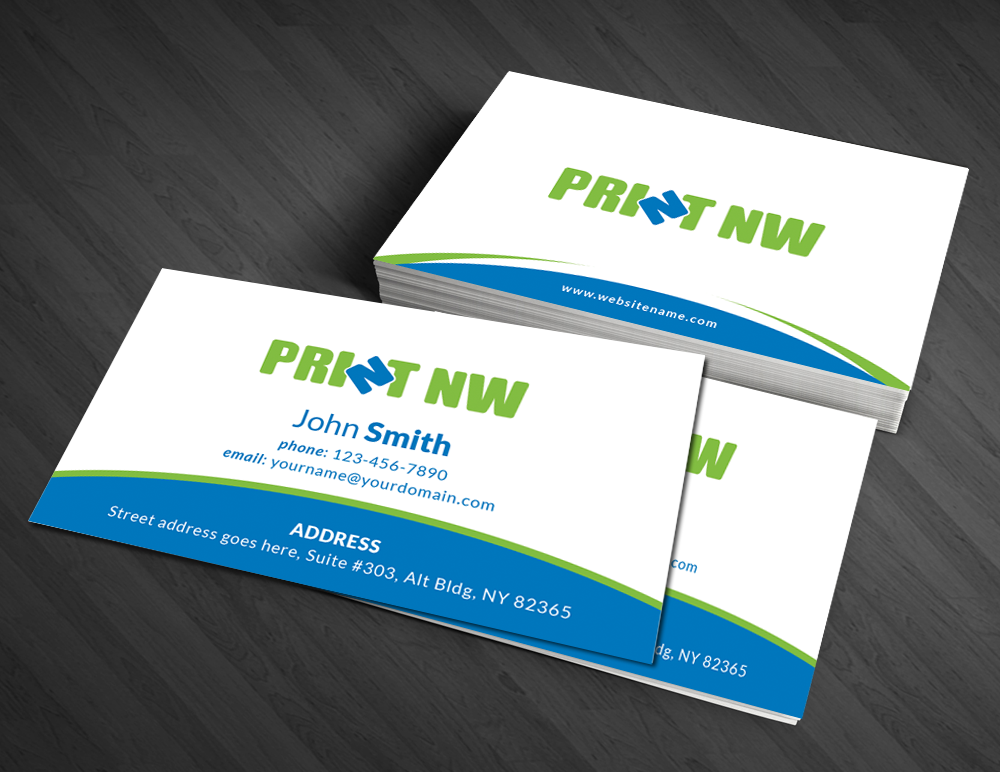 Business Card Design by  Artman for PrintNW | Design #3858022