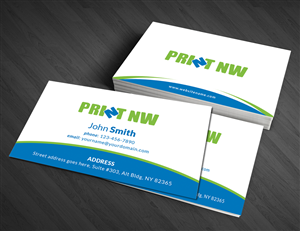 Business Card Design by  Artman for PrintNW | Design: #3858022