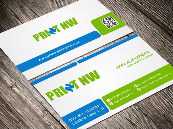 Business Card Design by AwsomeD for PrintNW | Design #3830153
