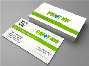 Business Card Design by AwsomeD for PrintNW | Design: #3830154