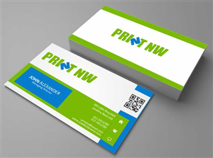 Business Card Design by AwsomeD for PrintNW | Design: #3830156