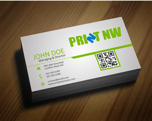 Business Card Design by AwsomeD for PrintNW | Design: #3830162