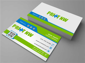 Business Card Design by AwsomeD for PrintNW | Design: #3830163