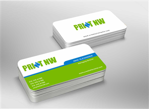 Business Card Design by AwsomeD for PrintNW | Design: #3830164