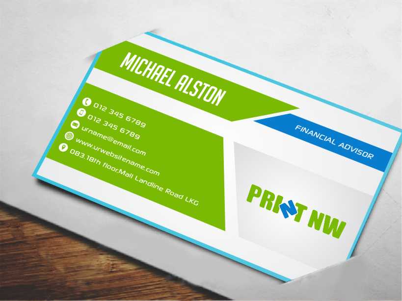 Business Card Design by AwsomeD for PrintNW | Design #3830165