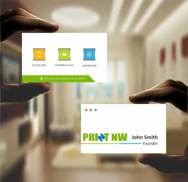 Business Card Design by AwsomeD for PrintNW | Design #3830169
