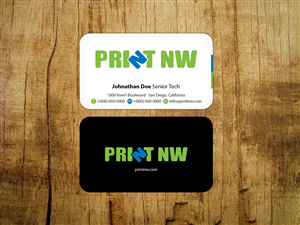 Business Card Design by Noble1 for PrintNW | Design: #3828488