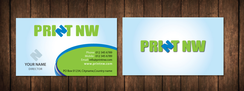 Business Card Design by meet007 for PrintNW | Design #3828524